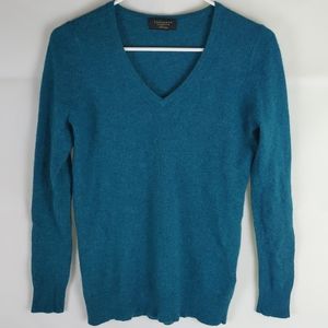 Charter Club Cashmere Sweater Pullover Size M Winter Casual Academia Minimalist